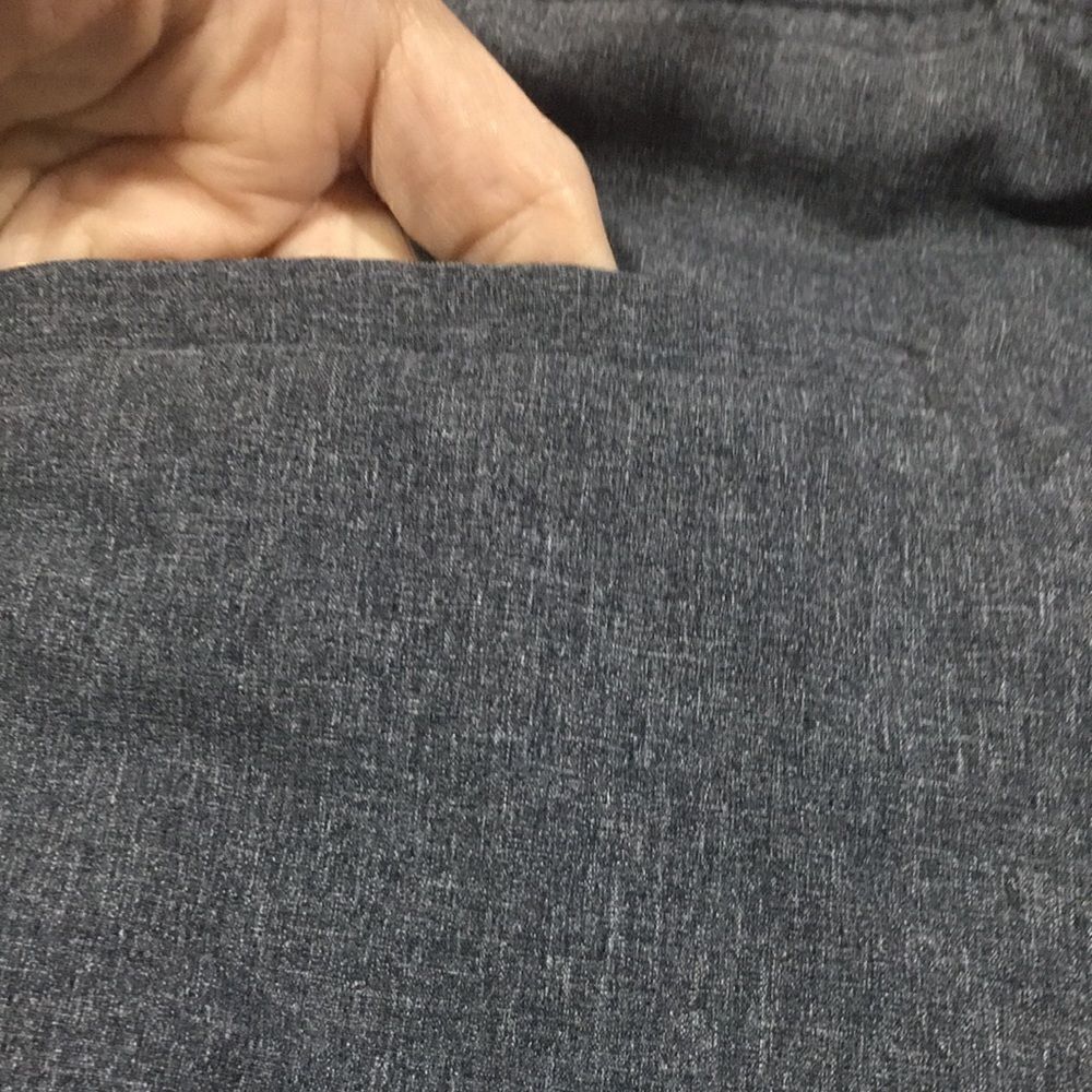 NWT gray 38x32L size XL Goodfellows pants zipper pockets elastic waistba… - Picture 7 of 11